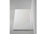 Receveur de douche extra-plat avec une évacuation sur la grande largeur, L. 100 à 180 cm x l. 70 à 100 cm, résine Akrytan® anti glissant, 10 couleurs, Livraison offerte et rapide